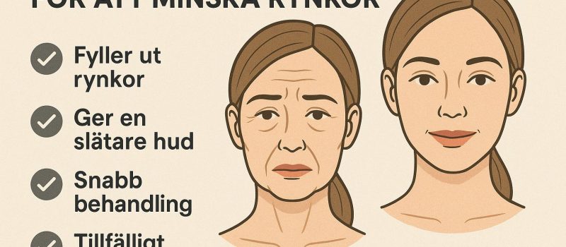 Fördelarna med fillers för att minska rynkor