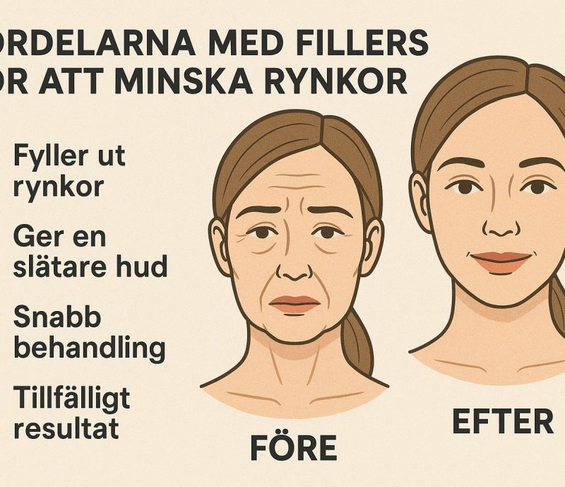Fördelarna med fillers för att minska rynkor