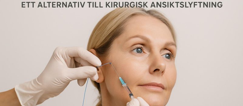 Trådlyft: Ett alternativ till kirurgisk ansiktslyftning