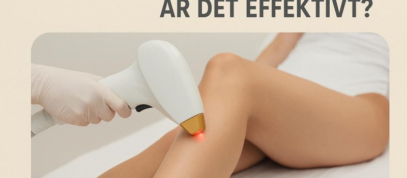 Hårborttagning med laser: Är det effektivt