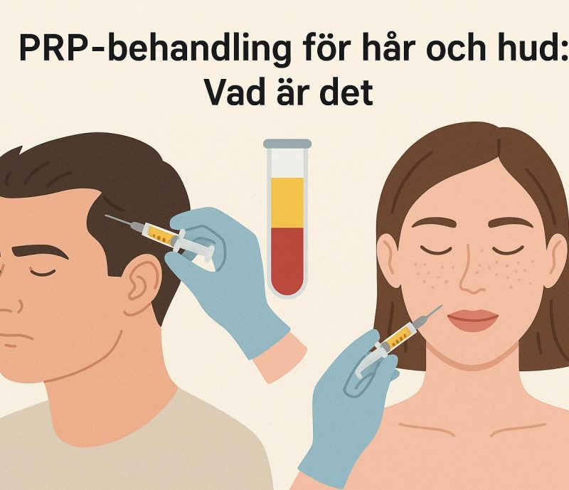 PRP-behandling för hår och hud: Vad är det