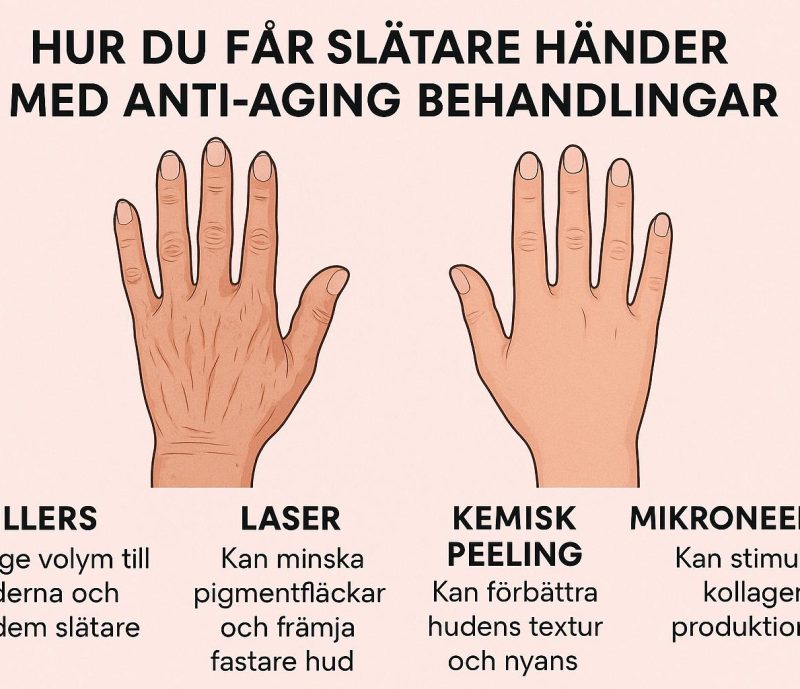 Hur du får slätare händer med anti-aging behandlingar