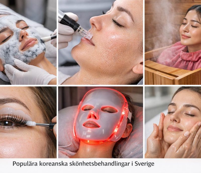 Koreanska skönhetsbehandlingar som blivit populära i Sverige