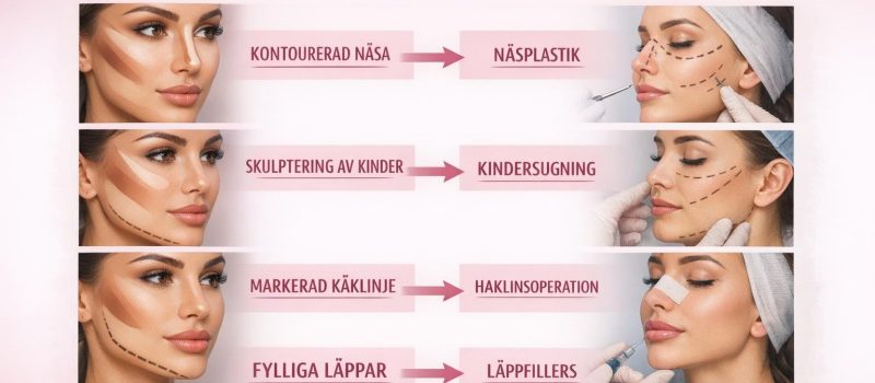 Hur contouring har påverkat plastikkirurgi